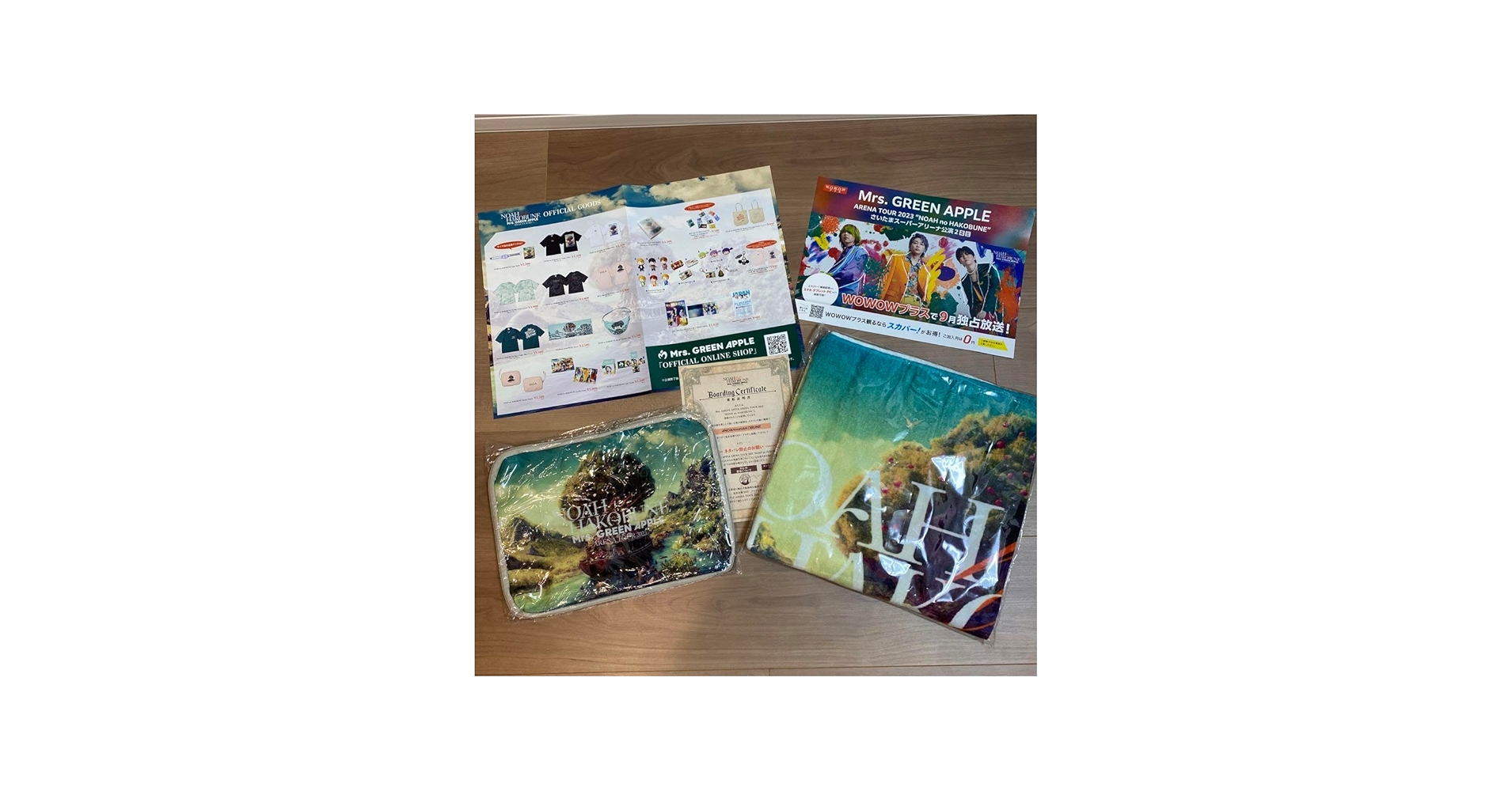 Amazon.co.jp: ミセスグリーンアップル ミセス グッズ ノアの方舟 SS席