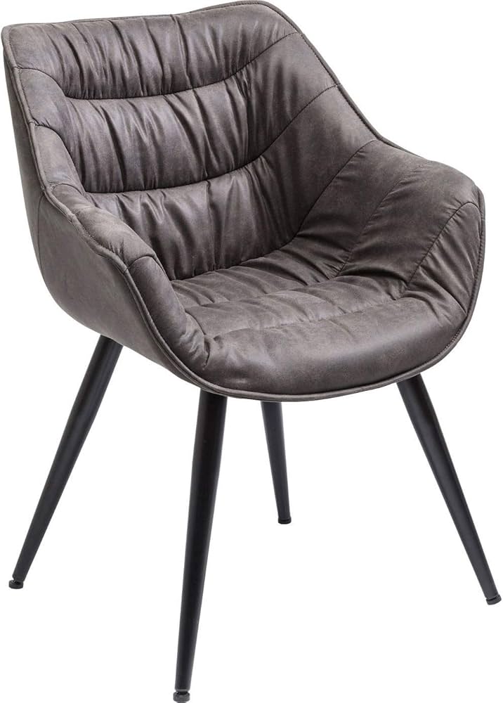 Amazon｜KARE カレ 正規品 テルマ ダイニングチェア グレー