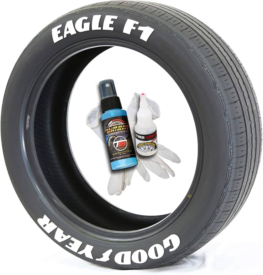 Amazon.co.jp: タイヤステッカー Goodyear Eagle F1 - DIY 永久