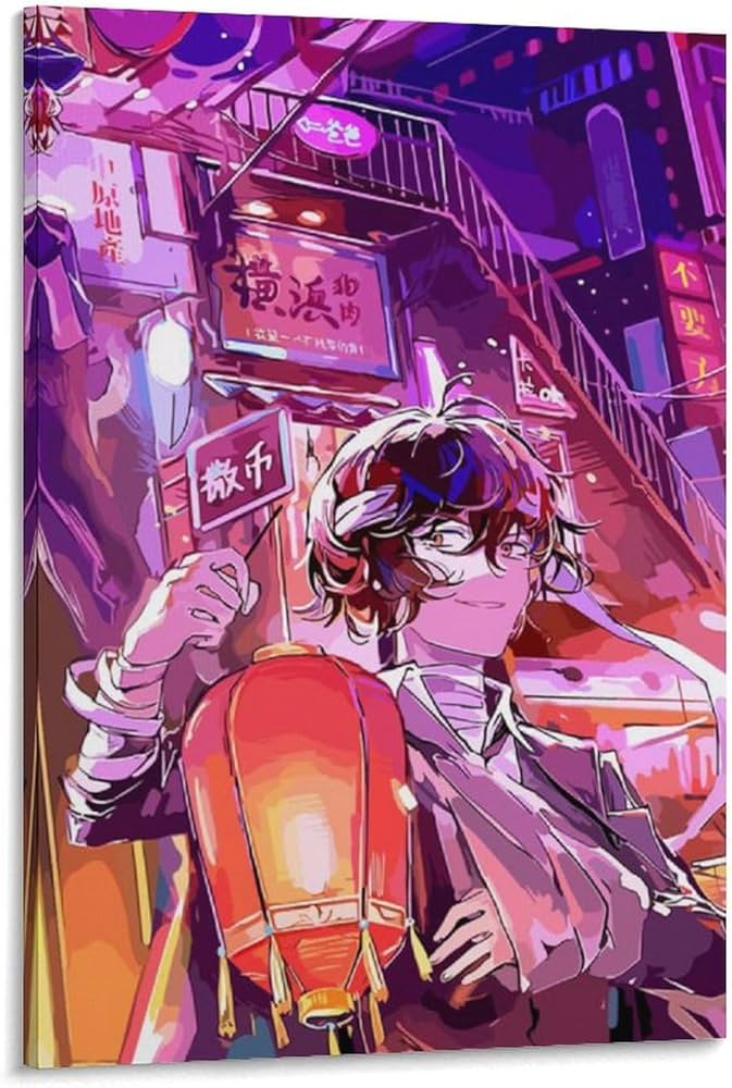 Amazon.co.jp: 太宰治 文豪ストレイドッグス 映画ポスター 1