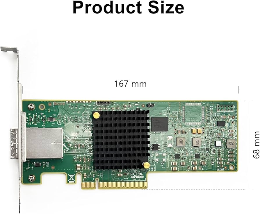 Amazon.com: Broadcom 12G External PCI-E SAS/SATA HBA Controller