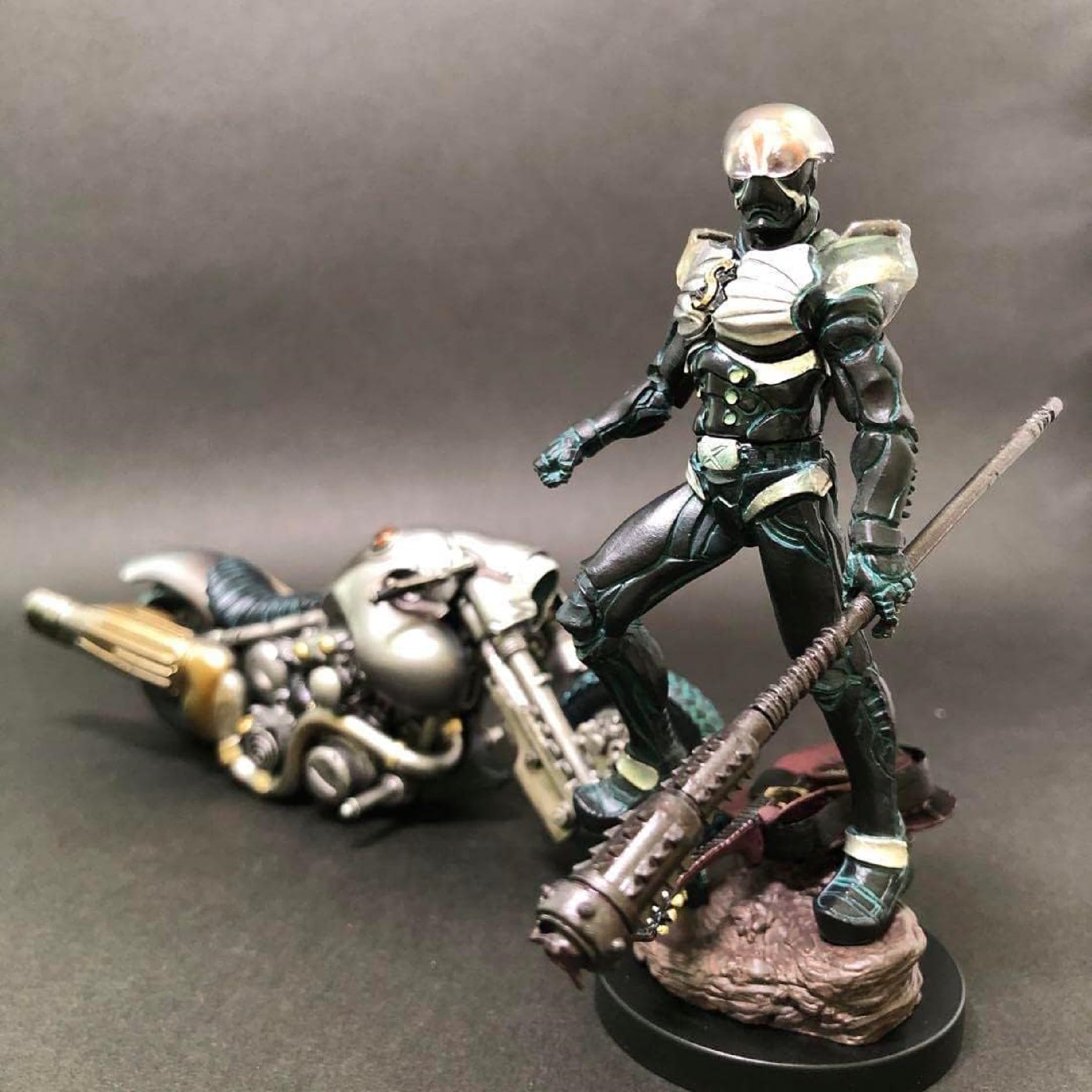 Amazon.co.jp: 匠魂 SPECIAL ハカイダー バイク セット レッド ブルー