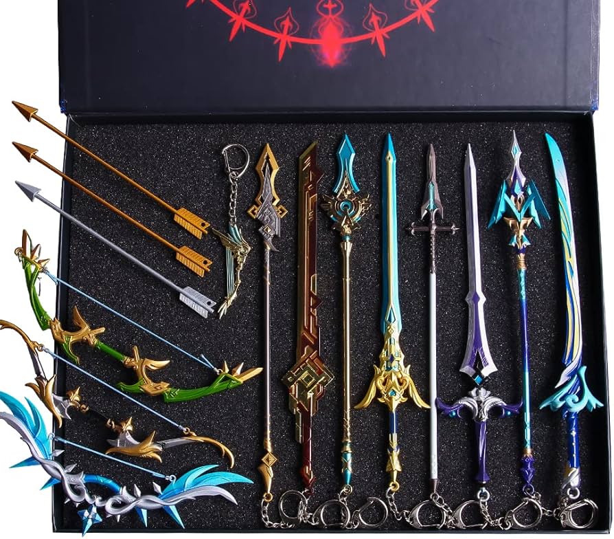 Amazon.co.jp: [COSPLEE] 大人用 子供の日 ギフト ミニ武器 原神の武器