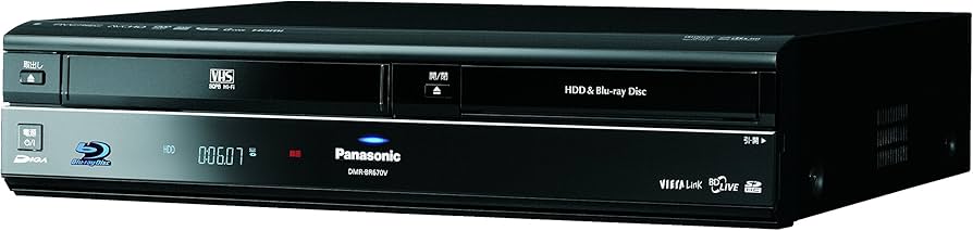 Amazon | パナソニック 320GB 1チューナー ブルーレイレコーダー VHS