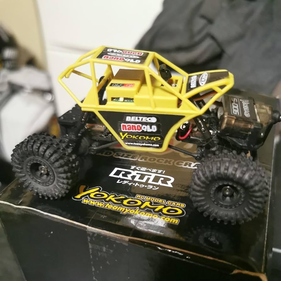 Amazon | ヨコモ ナノクロ YOKOMO NANOQLO RTR 作動 み タイヤもヒビ