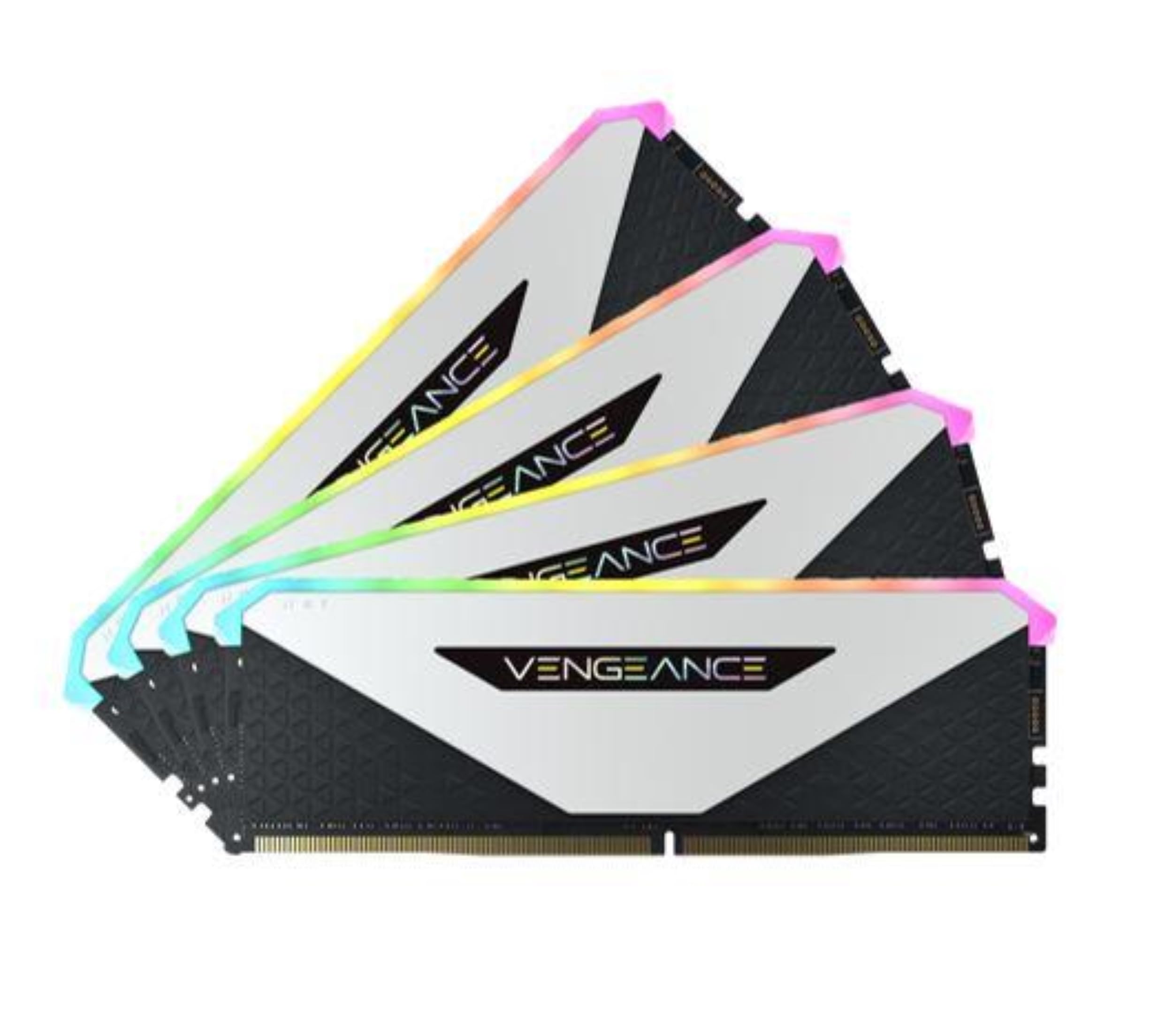 CORSAIR Vengeance RGB RT 64GB (4x16GB) DDR4 3200 (PC4-25600) C16