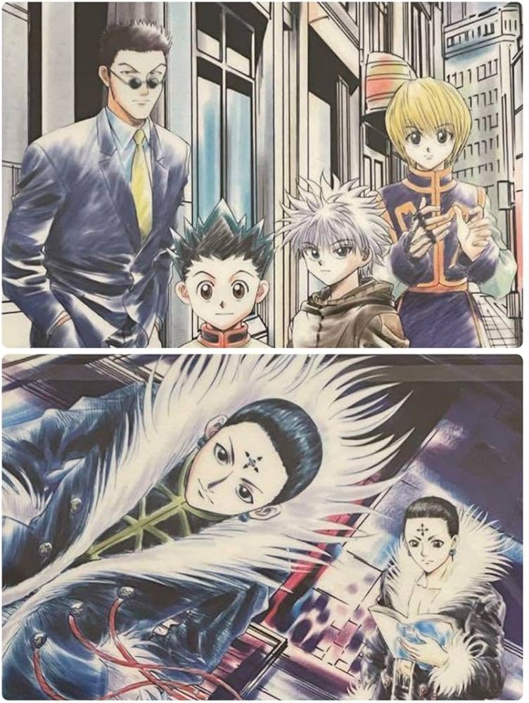 Amazon.co.jp: HUNTER×HUNTER ハンターハンター 下敷 クロロ キルア WE