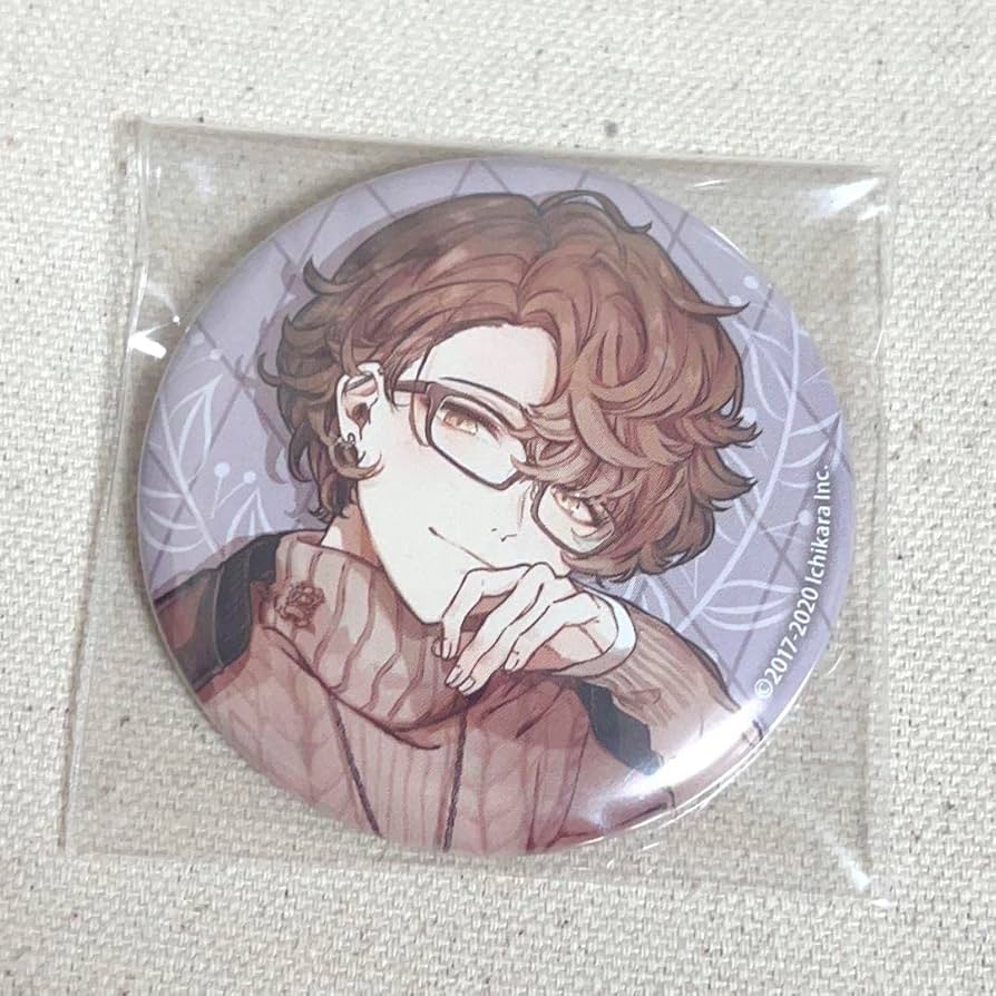 Amazon | 読書の秋 加賀美ハヤト 缶バッジ | バッジ | おもちゃ