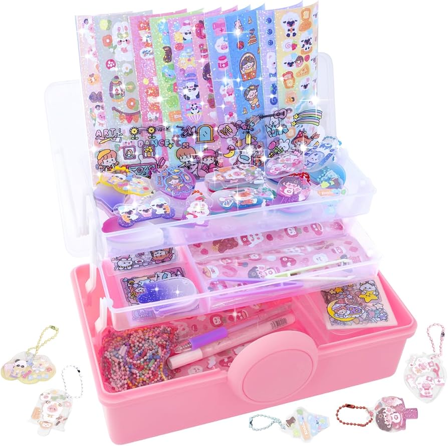 Amazon | DWNYWS アクリルキーホルダー シール アクリルペン セット