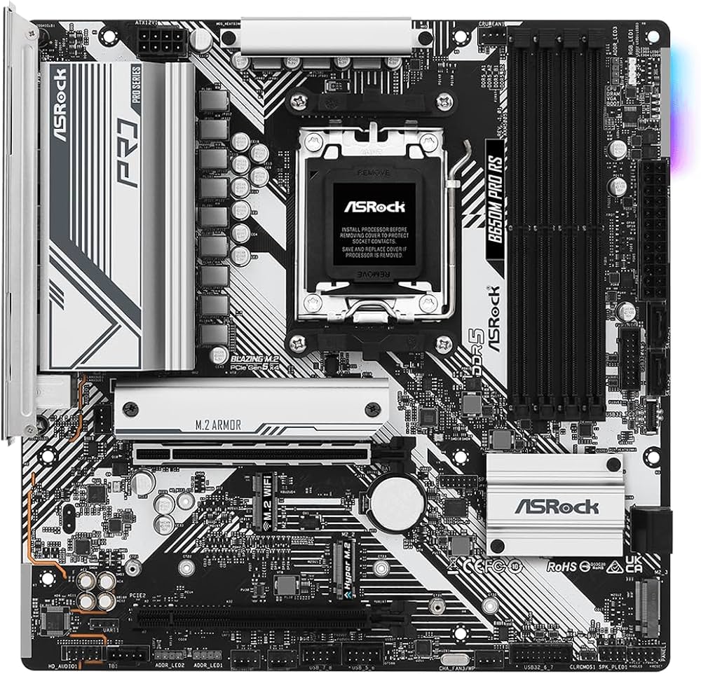 Amazon.co.jp: ASRock マザーボード B650M Pro RS AMD Ryzen 7000