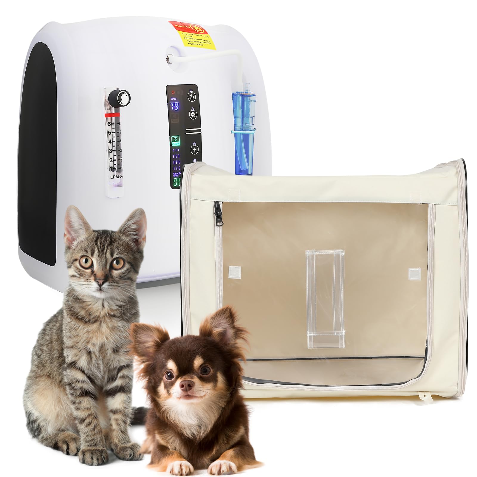 Amazon | 【獣医師監修】 小型犬・小型動物対応 酸素発生器 ペット MAF