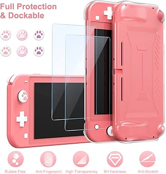 Amazon.com: innoAura Switch Lite Case 18-in-1 Accessories Bundle