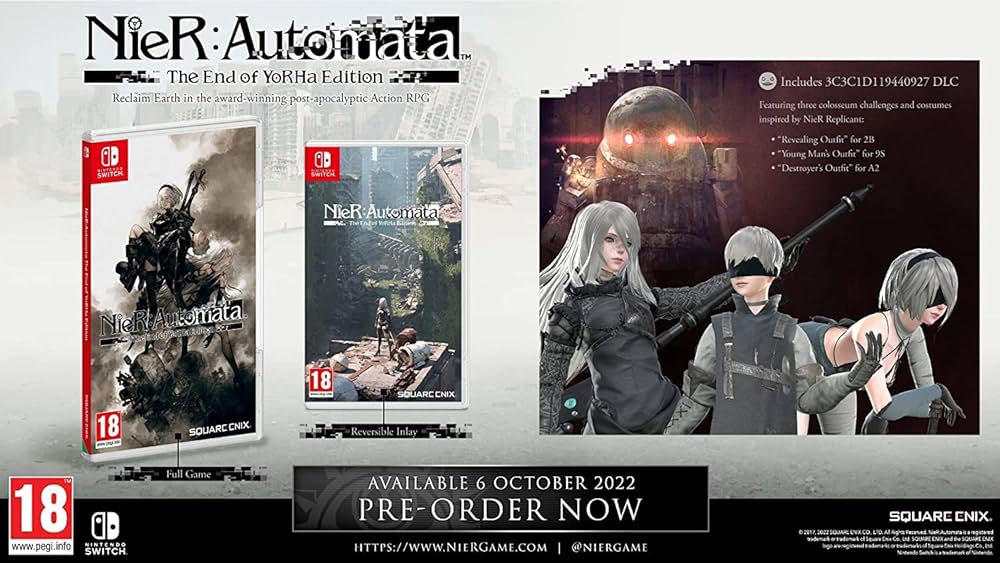 Amazon.co.jp: Nier Automata: The End of YoRHa Edition : Video Games