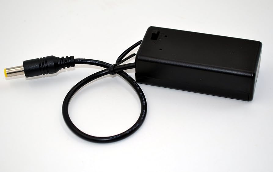 Amazon | DC9V 006P スイッチ付き電池ボックス センタープラス(+) 9V