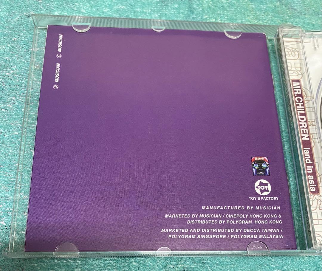 Amazon.co.jp: Mr.Children land in asia 初回生産限定盤 : おもちゃ