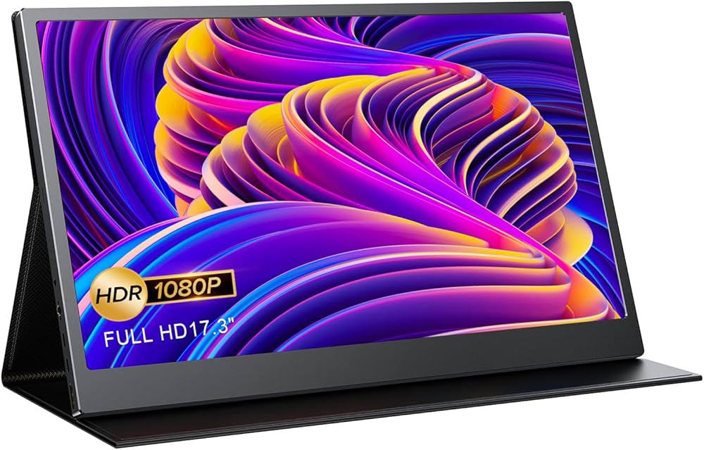 Amazon.co.jp: モバイルモニター Lispike モバイルディスプレイ 17.3