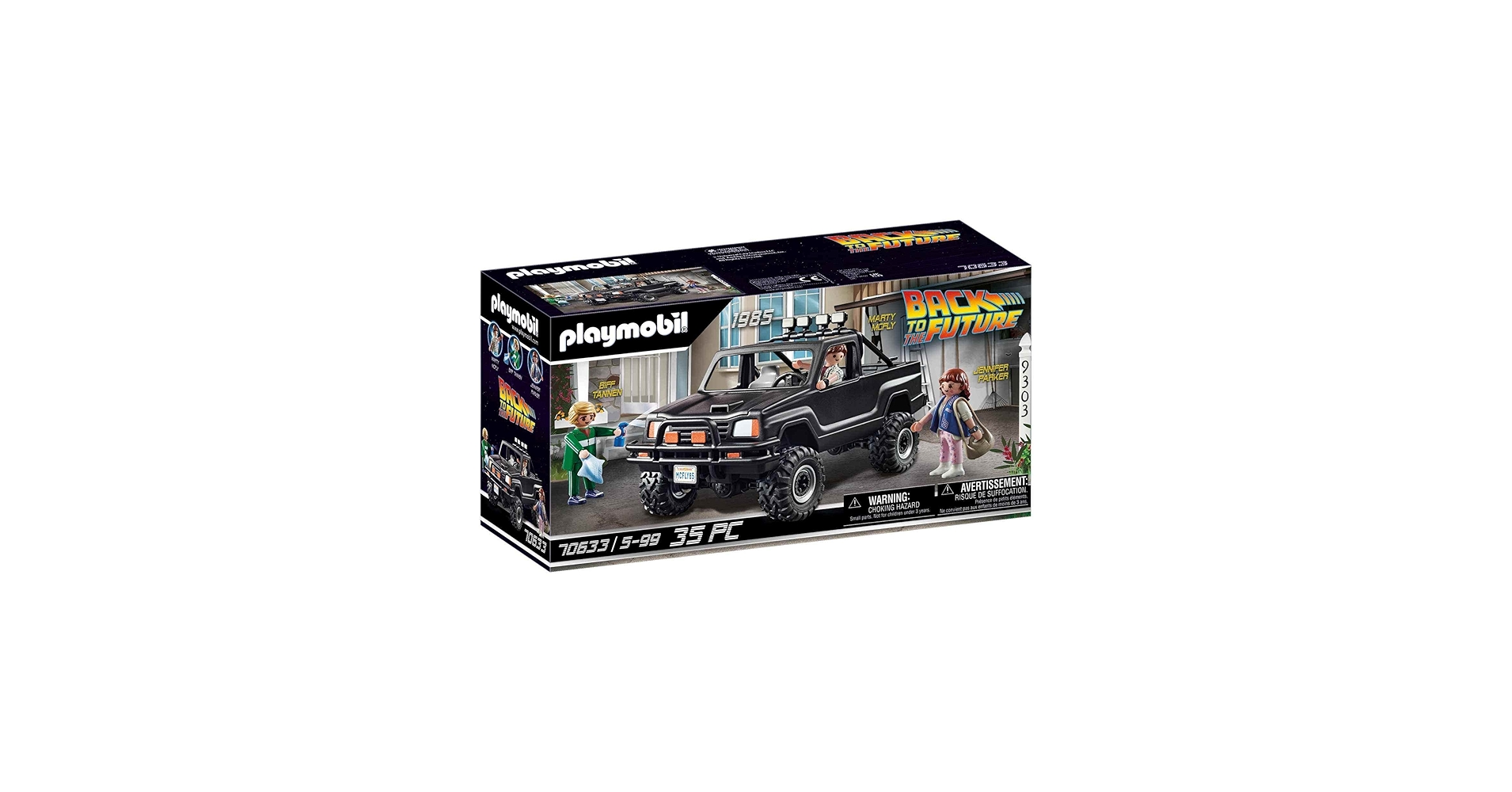 Amazon.com: Playmobil Back to The Future Marty's Pickup Truck