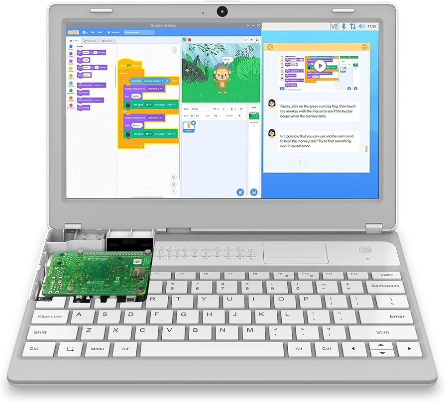 Amazon.co.jp: ELECROW CrowPi 2 オールインワンキット Raspberry Pi 4