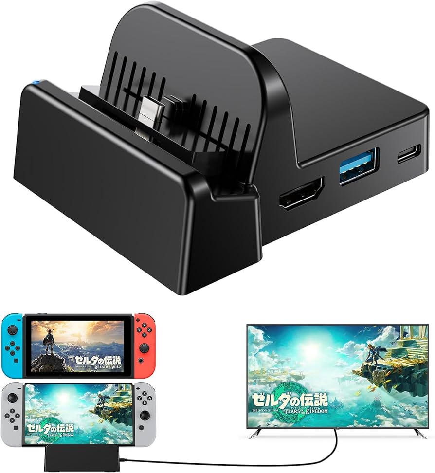 Amazon.co.jp: Switch OLED/Switchドック 充電スタンド 直接にTV出力