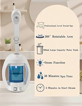 Amazon.com: Facial Steamer, Face Steamer for Esthetician and Nano