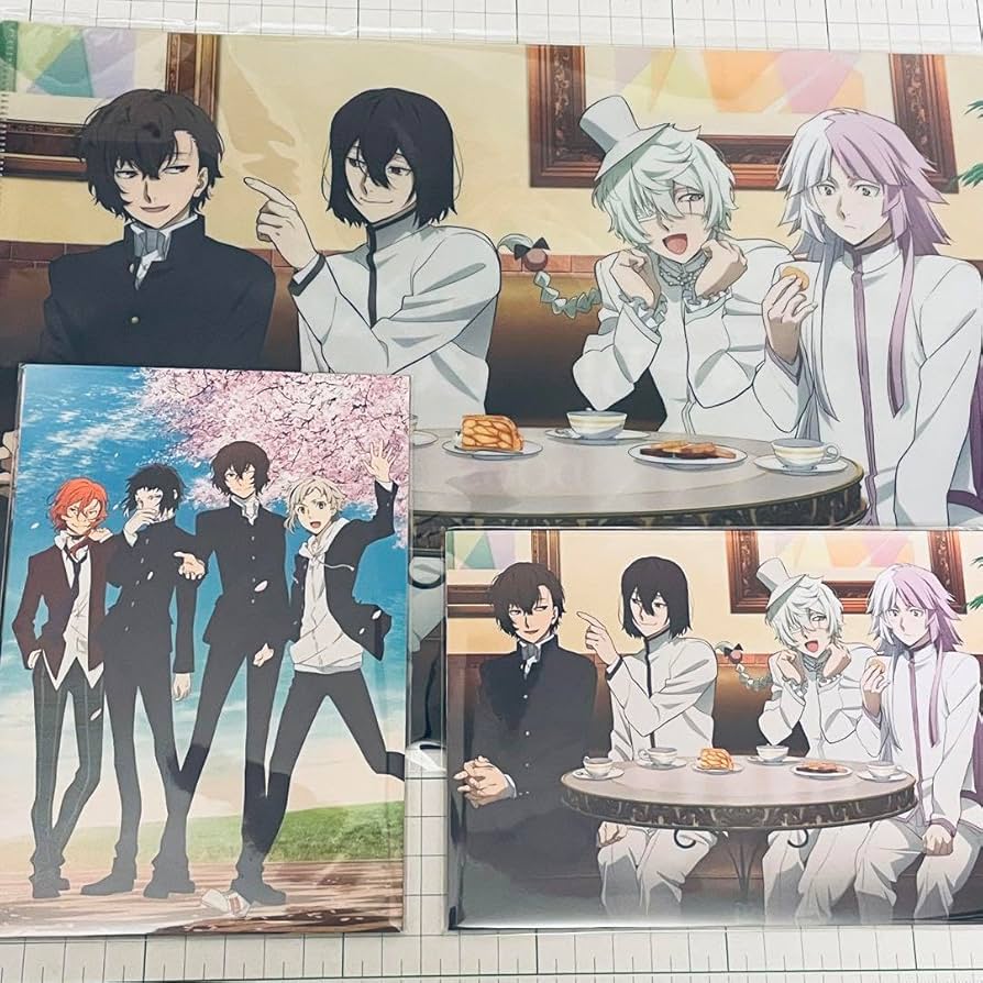 Amazon.co.jp: 文スト 四月莫迦 AGF限定 クリアファイル ポストカード