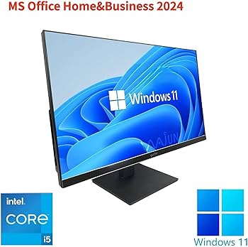 Amazon.co.jp: 【MS Office H&B 2024】wajun 狭額縁一体型PC XS24D