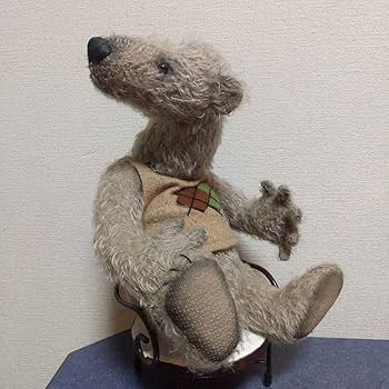 Amazon.co.jp: テディベア作家物 吉田美津江さん作品 Saucy Bear