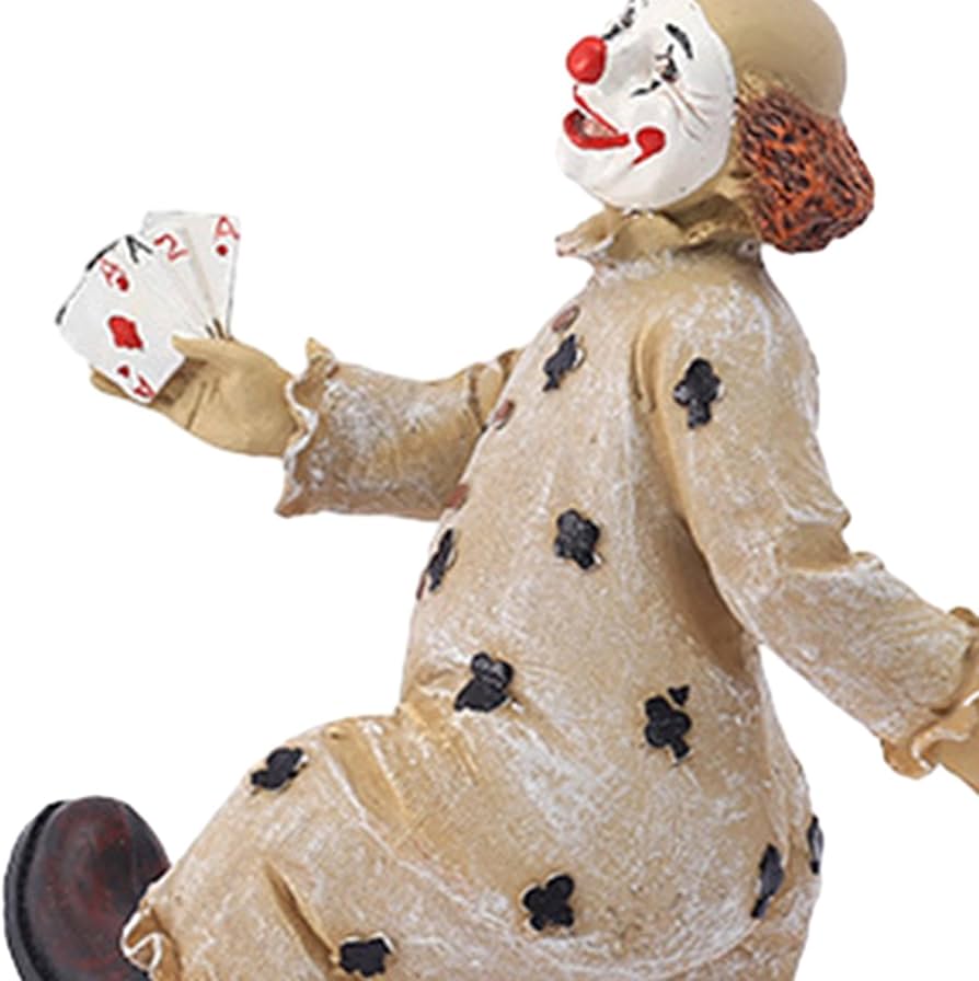 Amazon.co.jp: DeeRace ピエロの置物 ピエロ像 クリエイティブ グッズ