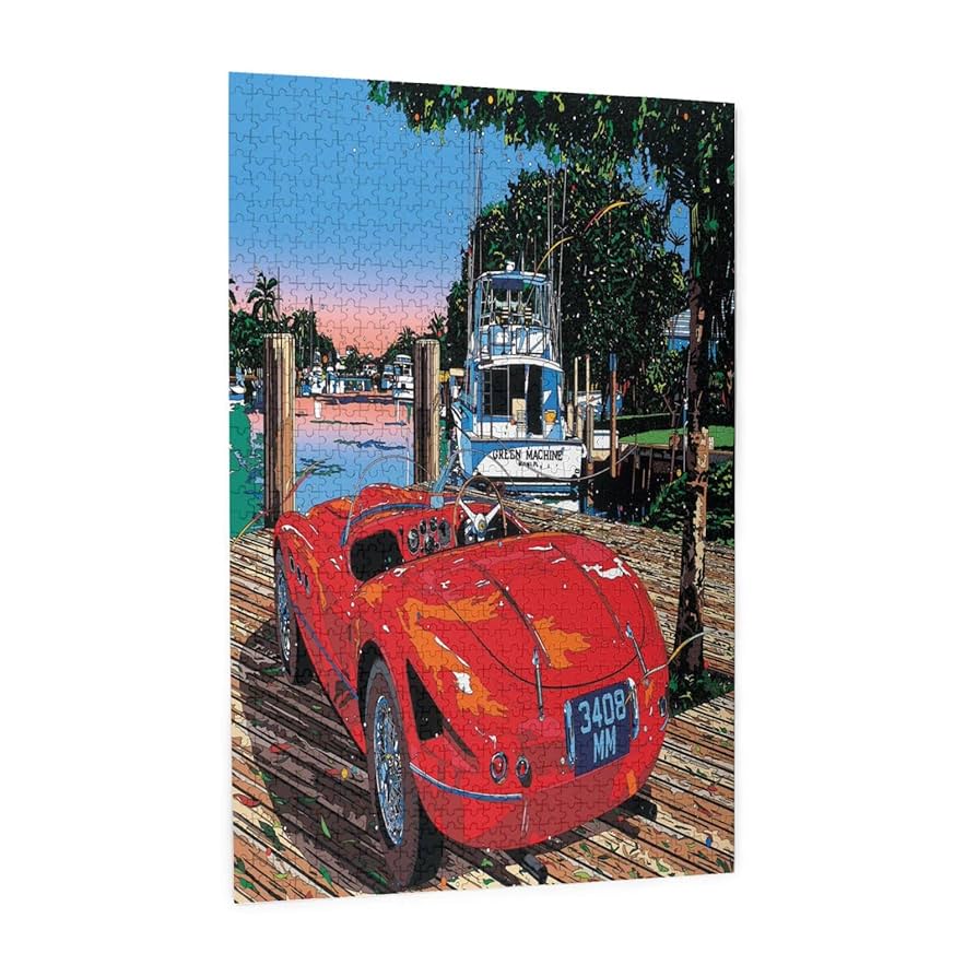 EIZIN SUZUKI ジグソーパズル『快晴の南の島』鈴木 英人 EIZIN SUZUKI