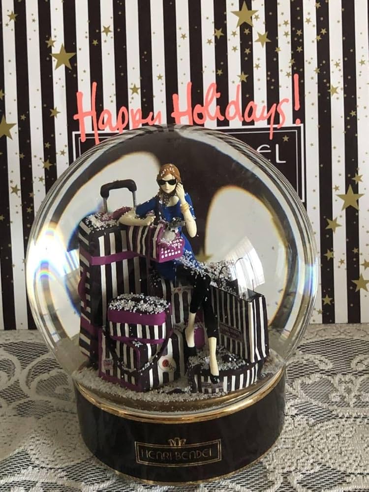 Amazon.co.jp: ！限定 高級ヘンリベンデル特大スノードームオルゴール