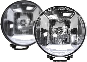 Amazon | IPF フォグランプ ハロゲン H3 丸形 直径166mm 3200K 純正色