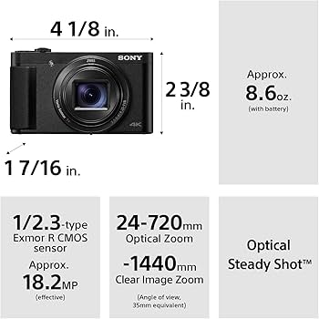 Amazon.com : Sony DSC-HX99 Compact Digital 18.2 MP Camera with 24