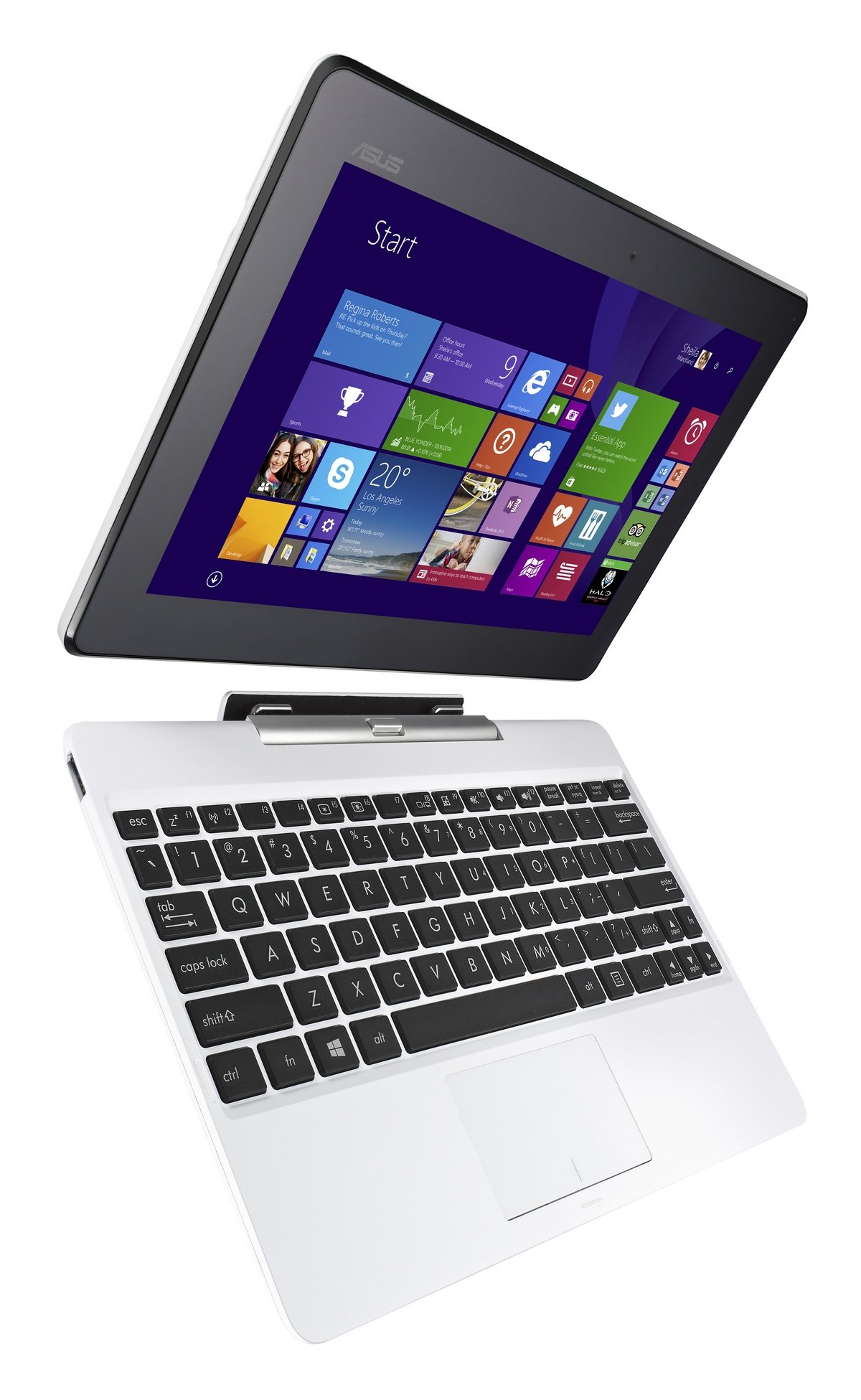 Amazon.co.jp: ASUS 2in1ノートブック T100TA / ホワイト (WIN8.1