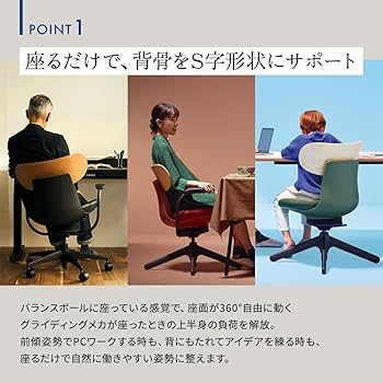 Amazon | コクヨ オフィスチェア 在宅ワーク イングライフ inglife 座