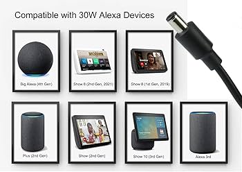 LEFXMOPHY Extension Cord for Echo Show 8, Echo 4th Gen / 3rd Gen