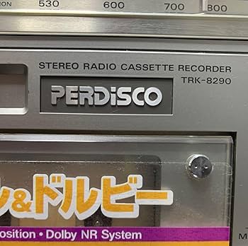 Amazon.co.jp: 動作品 ヒタチ PERDISCO パディスコ TRK-8290 ラジカセ