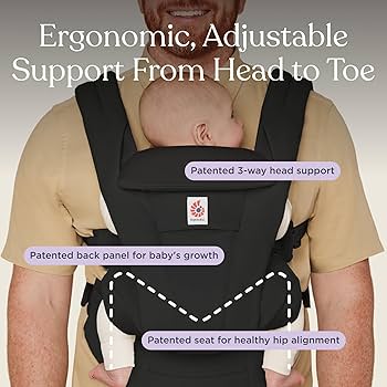 Amazon.com : Ergobaby Omni Deluxe Baby Carrier Newborn to Toddler