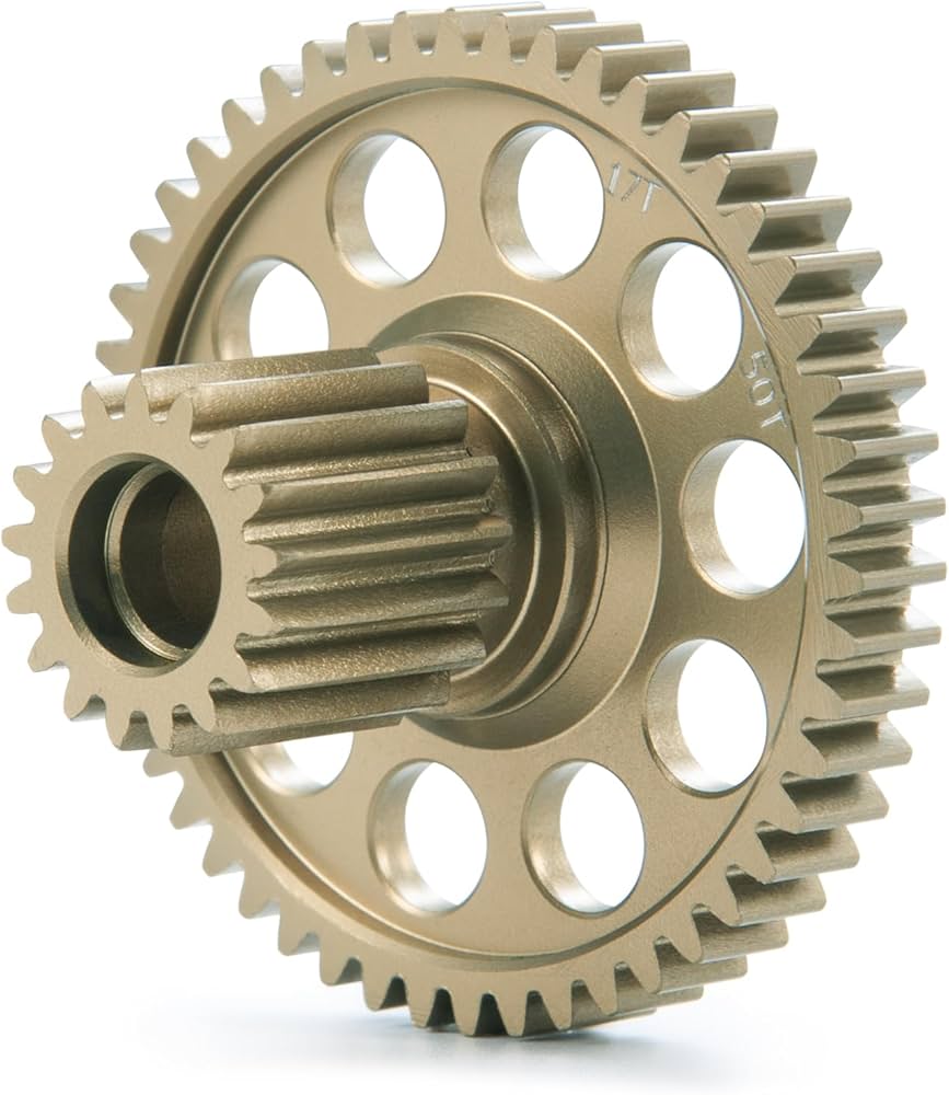 Amazon | TRZX アルミ 17T/50T カウンターギア アップグレードパーツ 1