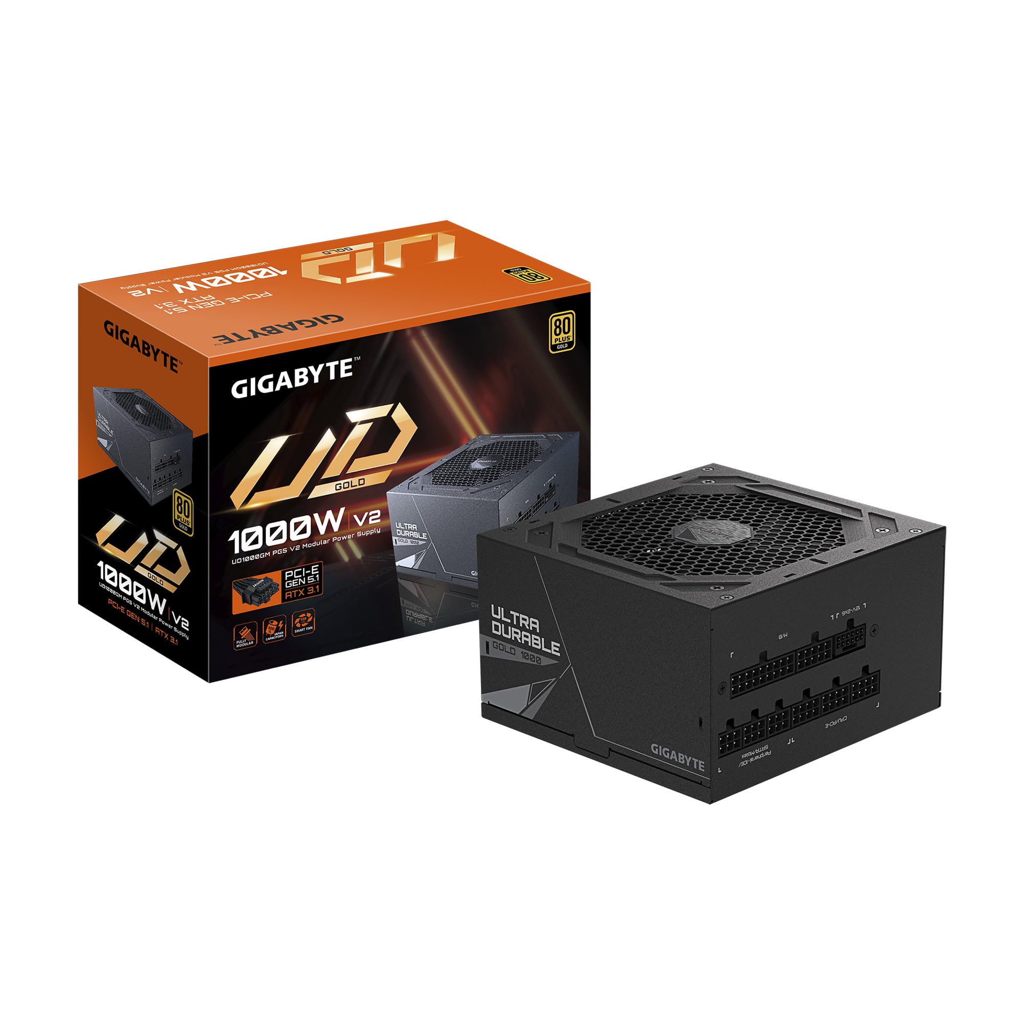 Amazon.com: GIGABYTE UD1000GM PG5 V2-1000W 80 Plus Gold Certified