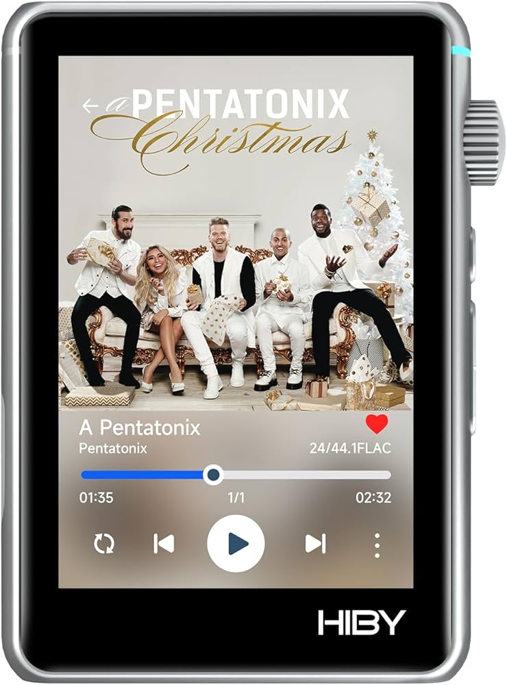 Amazon.co.jp: HiBy ポータブルオーディオプレイヤー R3 II (シルバー