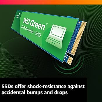 Amazon.com: Western Digital 500GB WD Green SN350 NVMe Internal SSD