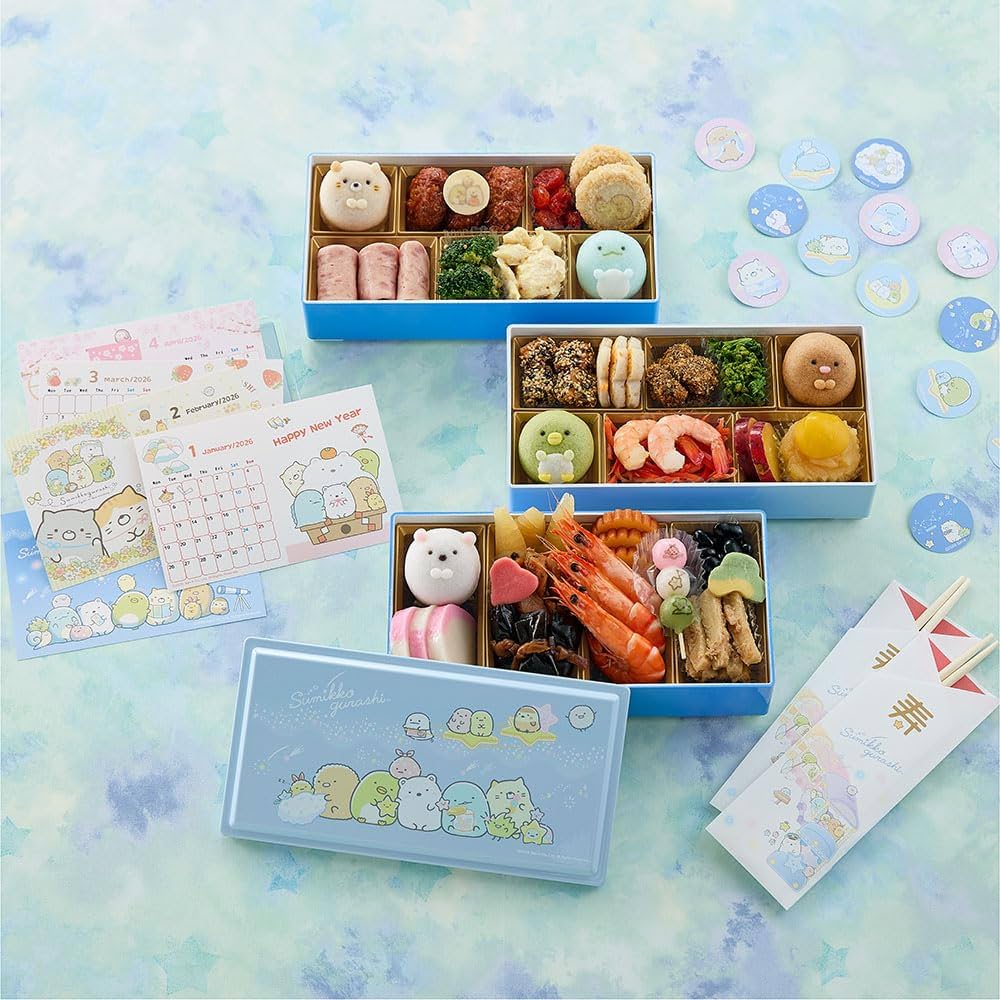 Amazon.co.jp: [ベルメゾン] おせち 2026 すみっコぐらし 3段重 和洋風