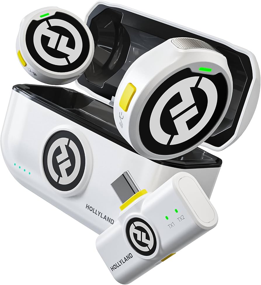 Amazon.com: Hollyland Lark M2 Wireless Microphone for iPhone15/16