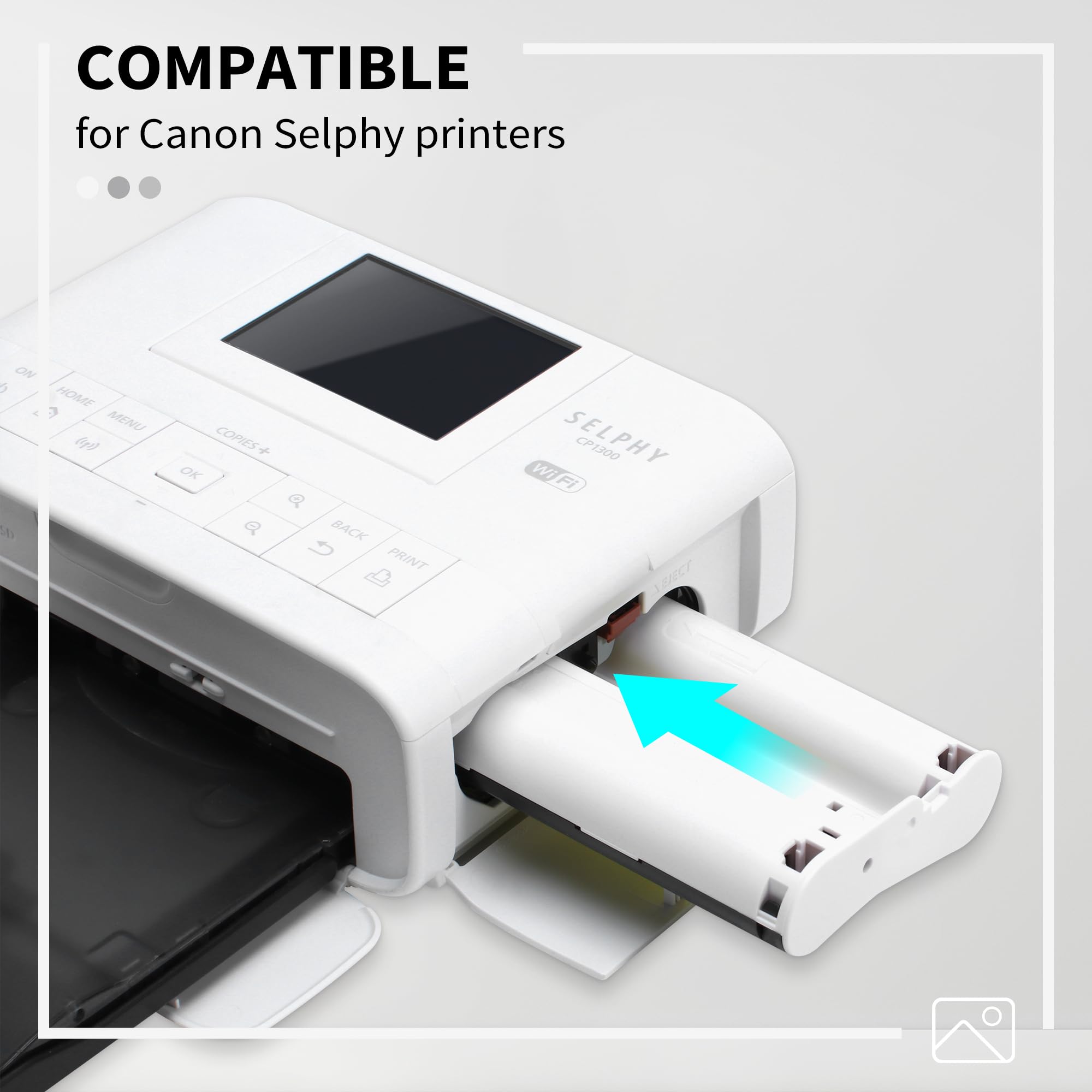 Amazon.co.jp: Canon Selphy CP1500 インクと用紙 Selphy CP1300