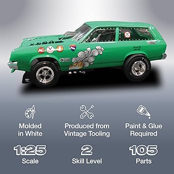 Amazon.com: AMT - 1976 Chevy Vega Funny Car, (AMT1156) : Arts