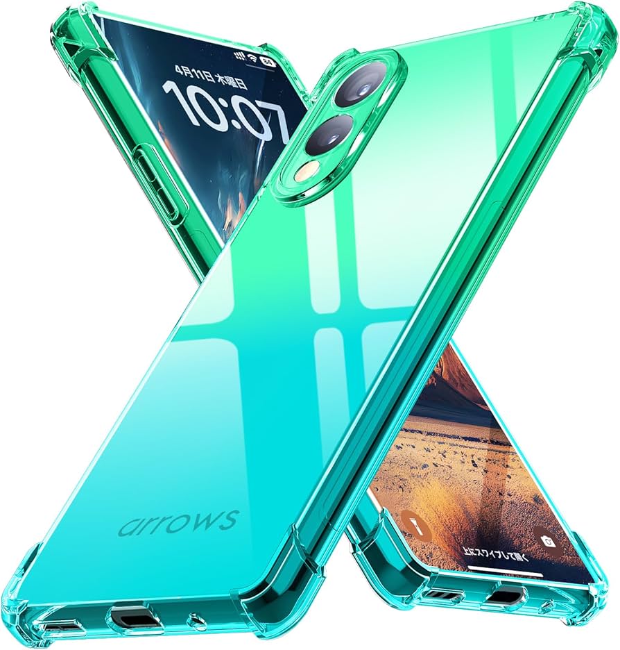 Amazon.co.jp: Arrows We2 耐衝撃 ケース グラデーション F-52E/FCG02