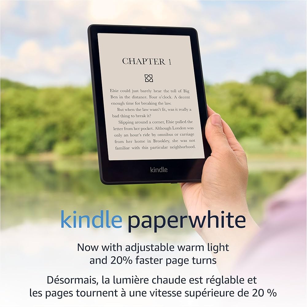 Amazon Kindle Paperwhite (8 GB) – Now with a larger display