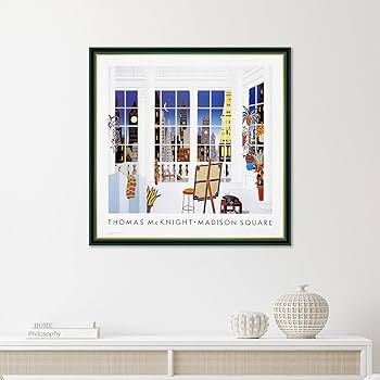 Amazon.co.jp: トーマスマックナイトの絵画 額入りポスター 「MADISON