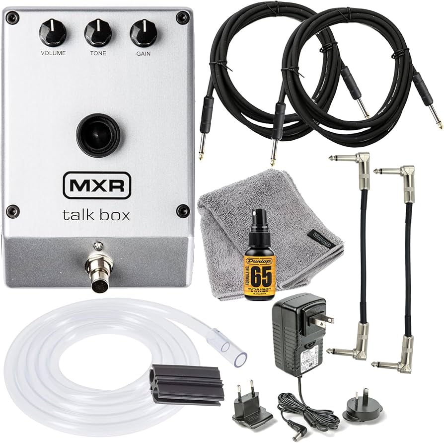 Amazon.com: MXR M222 TALK BOX Effects Pedal Voicebox for Guitar