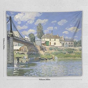 Amazon.co.jp: Alfred Sisleyアルフレッド・シスレー 『ヴィルヌーヴ